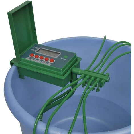 Automatisches Bewässerungssystem / Wasser-Sprinkler Mit Timer VidaXL 2 Automatisches Bewässerungssystem / Wasser-Sprinkler Mit Timer VidaXL – Bild 2