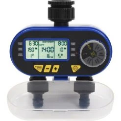 Bewässerungstimer Mit Doppelauslass Automatisch Digital VidaXL -Automatische Bewässerung Verkäufe 18801252 3
