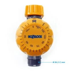 UNIQUE KOI Mechanischer Bewässerungscontroller Mit Wasserzeitschaltuhr 1-120 Min 21mm & 26,5mm Anschluss -Automatische Bewässerung Verkäufe 2387001 3