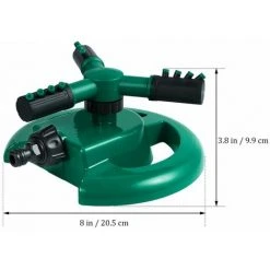 BARES Rasensprinkler Gartensprinkler Wasserdichter Rotierender Dreiarm-Wassersprinkler -Automatische Bewässerung Verkäufe 26082225 4