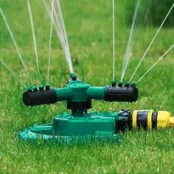 BARES Rasensprinkler Gartensprinkler Wasserdichter Rotierender Dreiarm-Wassersprinkler -Automatische Bewässerung Verkäufe 26082225 5