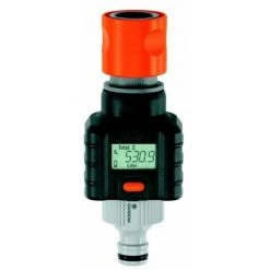 Gardena Digital Electronic Water Smart Flow Meter Für Die Gartenschlauchbewässerung