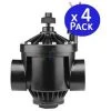 SUINGA Pack 4 X Bewässerungsmagnetventil 1 1/2" 9V Verriegelung PGV-151 Hunter