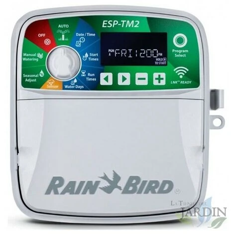 SUINGA Wifi-Bewässerungsprogrammierer Rain Bird ESP-TM2 12 Außenzonen + LNK 2 SUINGA Wifi-Bewässerungsprogrammierer Rain Bird ESP-TM2 12 Außenzonen + LNK – Bild 2