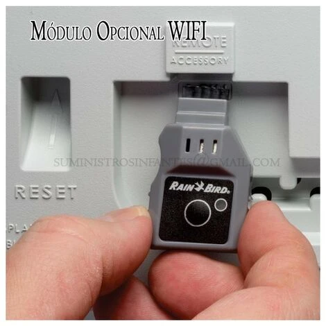 SUINGA Wifi-Bewässerungsprogrammierer Rain Bird ESP-TM2 12 Außenzonen + LNK 3 SUINGA Wifi-Bewässerungsprogrammierer Rain Bird ESP-TM2 12 Außenzonen + LNK – Bild 3