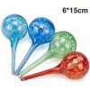 ABCRITAL Bunte Gießkugel Blume Bewässerung Aus Glas Gießarm Gießkugeln Kleiner Selbstbewässernder Blumentopf 6x15cm Für Topfpflanzen-----4pcs