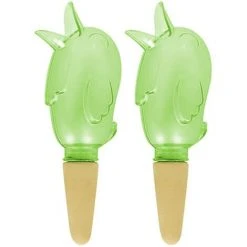 ABCRITAL Spike Planter Tropfbewässerung Bewässerung Spikes Feuchte Wurzeln Für Eine Gesündere Selbstbewässerungsanlage Automatische Tropfbewässerung Vogelreservoir --- 2 Stück --- Grün