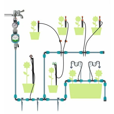 HAPPYSHOPPING Smart WiFi Bewässerung Wassertimer-Controller Mobiltelefon Fernzugriff Drahtloser Garten Elektronisch Programmierbarer Automatischer Bewässerungs-Timer Wasserdicht Für Parterre Im Freien 4 HAPPYSHOPPING Smart WiFi Bewässerung Wassertimer-Controller Mobiltelefon Fernzugriff Drahtloser Garten Elektronisch Programmierbarer Automatischer Bewässerungs-Timer Wasserdicht Für Parterre Im Freien – Bild 4