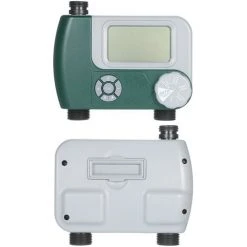 ASUPERMALL Programmierbarer Digitaler Schlauchhahn-Timer Batteriebetriebene Automatische Bewasserungsregler-Bewasserungssteuerung Mit 2 Ausgangen Fur Gartenpflanzen (Batterien Nicht Im Lieferumfang Enthalten),EU-Wasserhahnanschluss -Automatische Bewässerung Verkäufe 33196081 5
