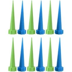 HAPPYSHOPPING 12 Pcs Automatic Plant Waterer Topfblume Selbstbewässerungsgeräte Slow Release Bottle Automatische Bewässerung Stake Für Outdoor Zimmerpflanzen