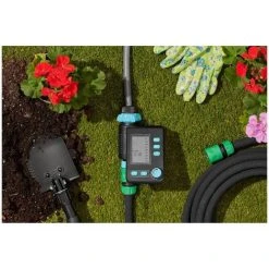 HILLVERT Bewässerungscomputer Wasserverteiler Bewässerungssteuerung LCD 1 - 240 Min -Automatische Bewässerung Verkäufe 35636705 4