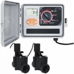 Bewässerungssteuerung Mit 6 Magnetventilen VidaXL