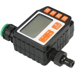 HAPPYSHOPPING 3 Separate Programme Bewässerungstimer 3 Zoll Großbildschirm IP65 Wasserdicht Auto- Und Manueller Modus Schlauch-Timer Sprinkler-Timer Einventil-Wasserhahn Digitaler Bewässerungs-Timer Für Gartenrasen,EU-Type -Automatische Bewässerung Verkäufe 37410991 5