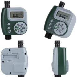HAPPYSHOPPING Elektronischer Digitaler Schlauchende-Timer-Controller Digitaler Bewässerungs-Timer Gartenbewässerungs-Timer,Grün -Automatische Bewässerung Verkäufe 37665965 2