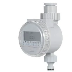 HAPPYSHOPPING Pflanzenbewässerungs-Tropfbewässerungs-Kit DIY-Bewässerungssystem Mit Elektronischer Automatischer Bewässerungs-Timer-Düsen Misters Tropfer 30 Meter Schlauch Für Garten Rasen Patio