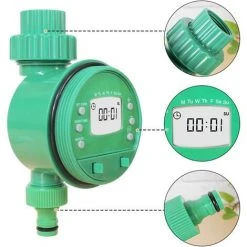 BEARSU Bewässerungstimer - 1/2 "und 3/4" Für Digitalen Sprinkler LCD-programmierbarer Bewässerungstimer Netzautomatischer Timer Für Den Garten Bewässerung Mit Wasserdichter Abdeckung - 001 -Automatische Bewässerung Verkäufe 39636395 4