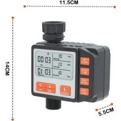 BEARSU Bewässerungstimer - 3/4 "für LCD-Digitalsprinkler - Programmierbare Zeitschaltuhr - Automatischer Faden Für Den Garten - Bewässerung Mit Wasserdichter Abdeckung - 011 9 BEARSU Bewässerungstimer - 3/4 "für LCD-Digitalsprinkler - Programmierbare Zeitschaltuhr - Automatischer Faden Für Den Garten - Bewässerung Mit Wasserdichter Abdeckung - 011 -Automatische Bewässerung Verkäufe 39636396 5