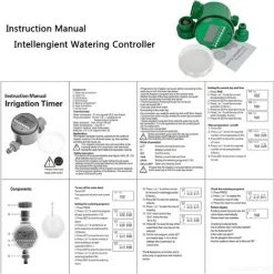 BEARSU Bewässerungstimer-1/2" Und 3/4" Für LCD-Digitalsprinkler, Timer, Programmierbare Bewässerung, Automatische Gartenzeituhr, Bewässerung Mit Wasserdichter Abdeckung-005 -Automatische Bewässerung Verkäufe 39636397 5