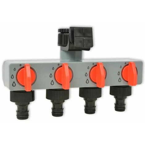 Automatischer Bewässerungs-Timer Mit 4 Stationen 3 V VidaXL 5 Automatischer Bewässerungs-Timer Mit 4 Stationen 3 V VidaXL – Bild 5