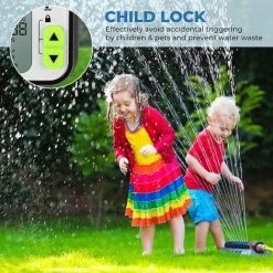 BAMNY Bewässerungscomputer, Automatisch Wasserzeitschaltuhr Garten Mit Regensensor, 3 Bewässerungsuhr Programme, Großer LCD Bildschirm, Kindersicherung, Für Pflanzen, Gemüse In Garten, Rasenflächen -Automatische Bewässerung Verkäufe 51235343 4