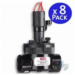 SUINGA Pack 8 X 1" 24 V EZ Flo Plus Bull Bewässerungs-Magnetventil