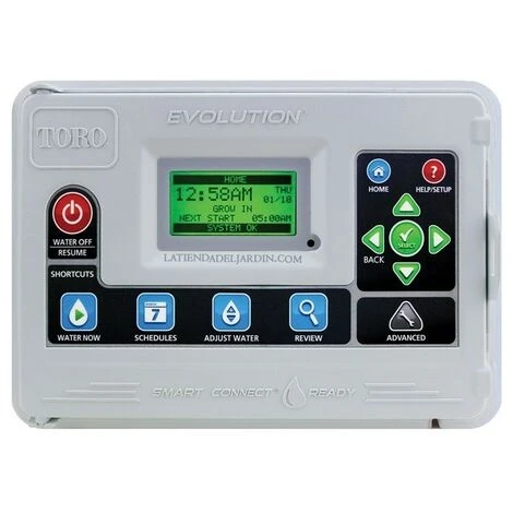 SUINGA Bewässerungsprogrammierer Toro Evolution 4 Zonen Innenraum, Elektrisch 1 SUINGA Bewässerungsprogrammierer Toro Evolution 4 Zonen Innenraum, Elektrisch