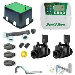 SUINGA Professionelles Automatisches Bewässerungsset Von Rain Bird Mit 2 Zonen 24 V