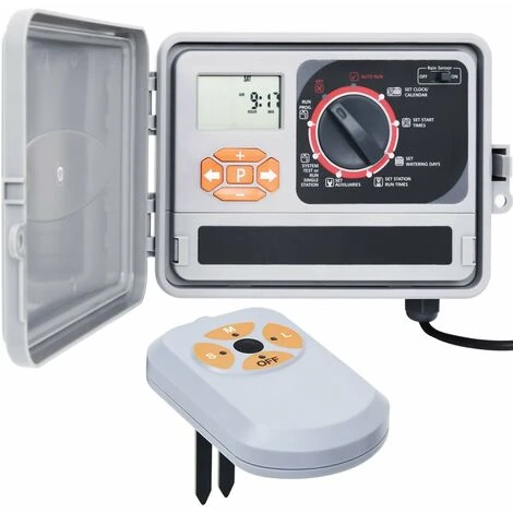 TRIOMPHE Garten-Bewässerungssteuerung Mit Feuchtigkeitssensor 1 TRIOMPHE Garten-Bewässerungssteuerung Mit Feuchtigkeitssensor