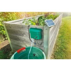 Technik@all Solar Bewässerungssystem Waterdrops Komplettset Pflanzenbewässerung Mit 15 Sprinklern