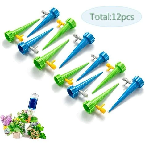 GDRHVFD 12-teiliges Tropfbewässerungsset, Automatischer Pflanzensprinkler, Automatische Bewässerung Mit Steuerventilen, Einstellbarer Wasserdurchfluss, Für Den Innen- Oder Außenbereich 4 GDRHVFD 12-teiliges Tropfbewässerungsset, Automatischer Pflanzensprinkler, Automatische Bewässerung Mit Steuerventilen, Einstellbarer Wasserdurchfluss, Für Den Innen- Oder Außenbereich – Bild 4