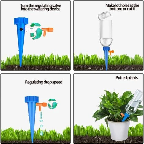 GDRHVFD 30-teiliges Tropfbewässerungs-Kit, Tropfbewässerungs-Kit, Mikro-Tropfbewässerungs-Gartensystem, Automatische Sprinkler, Pflanzenbewässerungssystem Für Garten, Zuhause, Drinnen Und Draußen 5 GDRHVFD 30-teiliges Tropfbewässerungs-Kit, Tropfbewässerungs-Kit, Mikro-Tropfbewässerungs-Gartensystem, Automatische Sprinkler, Pflanzenbewässerungssystem Für Garten, Zuhause, Drinnen Und Draußen – Bild 5