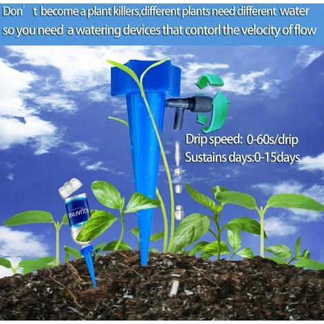 GDRHVFD 24-teiliges Tropfbewässerungsset, Automatische Sprinkleranlagen, Bewässerungssystem Für Garten, Zuhause, Drinnen Und Draußen 4 GDRHVFD 24-teiliges Tropfbewässerungsset, Automatische Sprinkleranlagen, Bewässerungssystem Für Garten, Zuhause, Drinnen Und Draußen – Bild 4