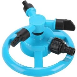 GDRHVFD 360 ° Drehbarer Automatischer Sprinkler, Packung Mit 2 Rasensprengern, 3-armiger Automatischer Rasensprenger, Einstellbares Bewässerungssystem
