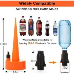 GDRHVFD Automatische Pflanzensprinkler, Tropfbewässerungsset, The Garden Plants System – Verbessertes Tropfbewässerungssystem Für Zimmer- Und Außenpflanzen (12 Stück) -Automatische Bewässerung Verkäufe 53812158 4