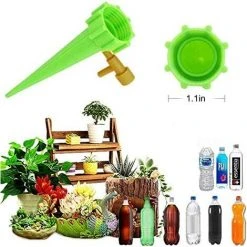 GDRHVFD Tropfbewässerungs-Set, 15-teiliges Automatisches Bewässerungssystem Mit Steuerventilen, Einstellbarem Wasserdurchfluss, Automatische Pflanzensprinkler, Für Garten, Zuhause, Drinnen Und Draußen -Automatische Bewässerung Verkäufe 53812213 3