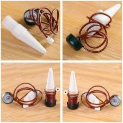 TINOR 8er-Pack Bewässerung, Automatischer Wasserspender Für Keramik-Zimmerpflanzen-Bewässerungsspitzen, Bonsai, Pflanzen, Blumen -Automatische Bewässerung Verkäufe 53919829 3