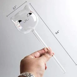 TINOR Set Mit 3 Katzenförmigen Bewässerungskugeln Für Garten, Topfpflanzen Und Hängepflanzen 6 TINOR Set Mit 3 Katzenförmigen Bewässerungskugeln Für Garten, Topfpflanzen Und Hängepflanzen -Automatische Bewässerung Verkäufe 54377098 2