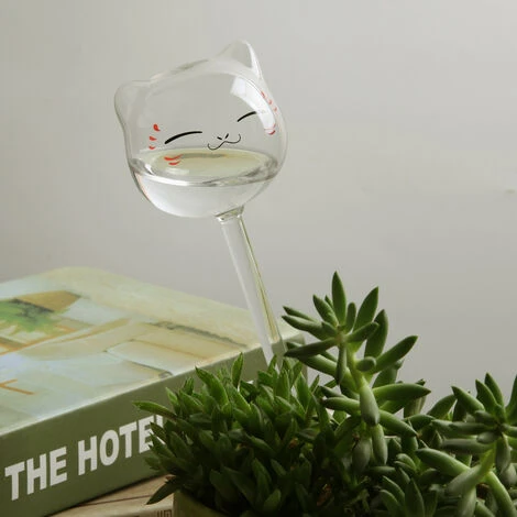 TINOR Set Mit 3 Katzenförmigen Bewässerungskugeln Für Garten, Topfpflanzen Und Hängepflanzen 4 TINOR Set Mit 3 Katzenförmigen Bewässerungskugeln Für Garten, Topfpflanzen Und Hängepflanzen – Bild 4