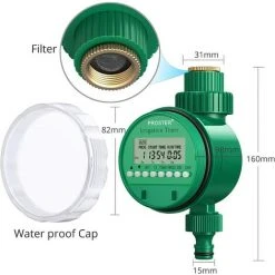 BEARSU Bewässerungstimer 3/4" 19mm Automatischer Bewässerungstimer Mit LCD-Display 1m - 9h 59m Digitale Bewässerungsuhr Automatische Bewässerung Für Gartengewächshauspflanzengras 7 BEARSU Bewässerungstimer 3/4" 19mm Automatischer Bewässerungstimer Mit LCD-Display 1m - 9h 59m Digitale Bewässerungsuhr Automatische Bewässerung Für Gartengewächshauspflanzengras -Automatische Bewässerung Verkäufe 54401308 3