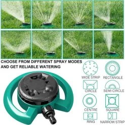 BENOBBY KIDS Sprinkler Mit 8 Mustern, Gartensprinkler, Rund, Sanfte Wasserabgabe Ohne Lecks, Für Kinder Und Rasen, Grün, 1 Packung -Automatische Bewässerung Verkäufe 55516360 3