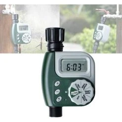 TINOR Bewässerungstimer, Outdoor-Bewässerungsregler, Automatischer Sprinkler, Elektronischer Schlauchtimer, Mehrere Programme Für Garten, Gewächshaus, Gemüse, Pflanzen, Rasen, Landschaft(C) -Automatische Bewässerung Verkäufe 55629780 4