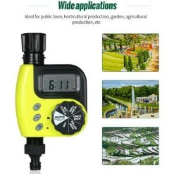 TINOR Automatischer Bewässerungstimer, Bewässerungssteuerung, Bewässerungstimer Für Sprinkler-Bewässerungssystem, Bewässerungstimer Für Garten, Rasen, Balkon, Innenhof -Automatische Bewässerung Verkäufe 55629856 4