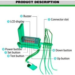 LIFCAUSAL Digitales LCD-Display Wassertimer Elektronisches Kugelventil Intelligente Tropfbewässerungssteuerung Für Das Automatische Bewässerungssystem Des Gartens -Automatische Bewässerung Verkäufe 57710911 5