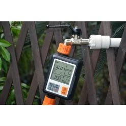 WERKZEUGE Automatischer Bewässerungstimer Gartenbewässerungstimer Timer Für Angeschlossenen Bewässerungshahn/Kindersicherungsmodus/automatischer Und Manueller Modus/Regenverzögerung/IP65 Wasserdicht -Automatische Bewässerung Verkäufe 58430442 4