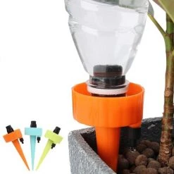DONTODENT Tropfbewässerungs-Set, Automatisches Sprinkler-Pflanzenbewässerungssystem Für Garten, Zuhause, Drinnen Und Draußen – 6 Stück