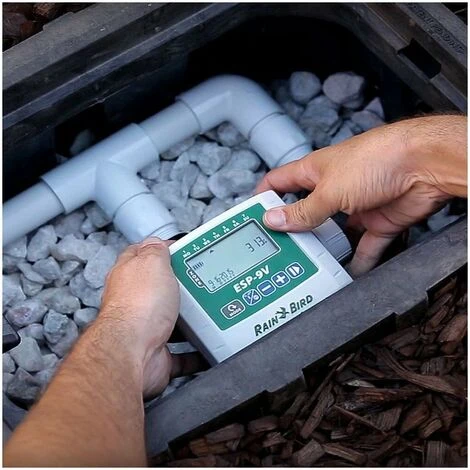 RAIN-BIRD Batteriebetriebene Bewässerungssteuerung Der ESP-Serie 6 Für Stationen - Esp9vi6 - Rain Bird 2 RAIN-BIRD Batteriebetriebene Bewässerungssteuerung Der ESP-Serie 6 Für Stationen - Esp9vi6 - Rain Bird – Bild 2