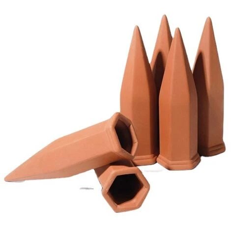 DONTODENT Relaxdays Gießkegel, Tropf, Zimmerpflanzen Und Pflanzgefäße, Bewässerungsspieß, Terrakotta 1 DONTODENT Relaxdays Gießkegel, Tropf, Zimmerpflanzen Und Pflanzgefäße, Bewässerungsspieß, Terrakotta