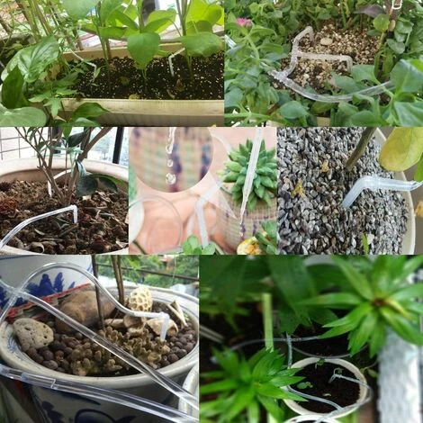 QERSTA Mikroautomatisches Tropfbewässerungsset, Selbstbewässerungssystem Mit Elektronischem Bewässerungstimer Für 30 Tage 5 QERSTA Mikroautomatisches Tropfbewässerungsset, Selbstbewässerungssystem Mit Elektronischem Bewässerungstimer Für 30 Tage – Bild 5