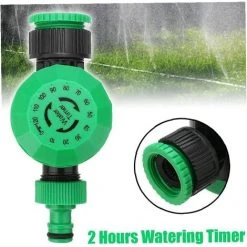 QERSTA 1 STÜCK 2 Stunden Garten Automatischer Bewässerungstimer Mechanischer Timer Gartenbewässerungssystem Controller, Gartenbedarf -Automatische Bewässerung Verkäufe 61081698 4