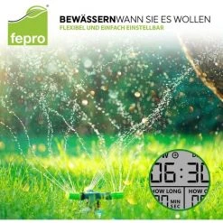 Fepro® Digitaler Bewässerungscomputer Mit Display, Frei Programmierbar -Automatische Bewässerung Verkäufe 61353667 5